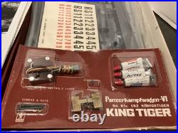 Bandai 1/24 King Tiger German Heavy Tank VI Model Kit Japan Vintage Unassembled