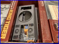 Bandai 1/24 King Tiger German Heavy Tank VI Model Kit Japan Vintage Unassembled