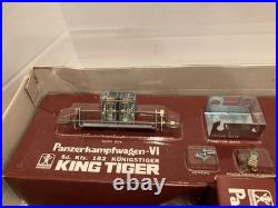 Bandai 1/24 King Tiger German Heavy Tank VI Model Kit Japan Vintage Unassembled
