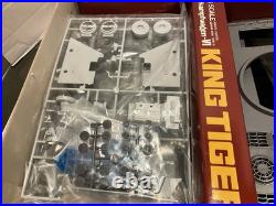 Bandai 1/24 King Tiger German Heavy Tank VI Model Kit Japan Vintage Unassembled