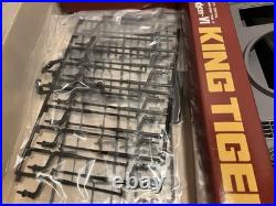 Bandai 1/24 King Tiger German Heavy Tank VI Model Kit Japan Vintage Unassembled
