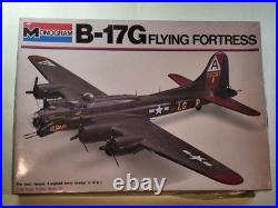 Bandai Monogram 1/48 Boeing B-17G Flying Fortress Model Kit Japan Vintage Rare