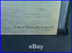 Battleship H. M. S. Queen Elizabeth c 1920's