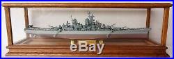Battleship WW2 USS MISSOURI Metal Hull Model World War 2 Pearl Harbor Tokyo Bay
