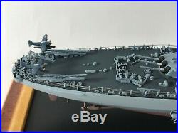 Battleship WW2 USS MISSOURI Metal Hull Model World War 2 Pearl Harbor Tokyo Bay