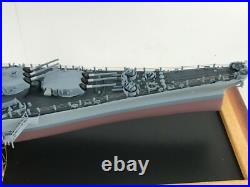 Battleship WW2 USS MISSOURI Metal Hull Model World War 2 Pearl Harbor Tokyo Bay