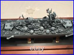 Battleship WW2 USS MISSOURI Metal Hull Model World War 2 Pearl Harbor Tokyo Bay