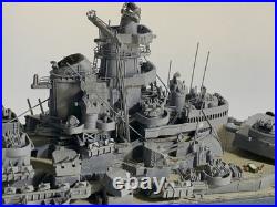 Battleship WW2 USS MISSOURI Metal Hull Model World War 2 Pearl Harbor Tokyo Bay