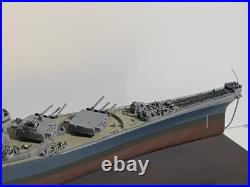 Battleship WW2 USS MISSOURI Metal Hull Model World War 2 Pearl Harbor Tokyo Bay