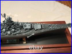 Battleship WW2 USS MISSOURI Metal Hull Model World War 2 Pearl Harbor Tokyo Bay