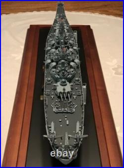 Battleship WW2 USS MISSOURI Metal Hull Model World War 2 Pearl Harbor Tokyo Bay