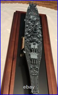 Battleship WW2 USS MISSOURI Metal Hull Model World War 2 Pearl Harbor Tokyo Bay