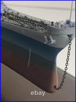 Battleship WW2 USS MISSOURI Metal Hull Model World War 2 Pearl Harbor Tokyo Bay