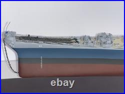 Battleship WW2 USS MISSOURI Metal Hull Model World War 2 Pearl Harbor Tokyo Bay