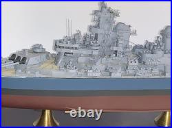 Battleship WW2 USS MISSOURI Metal Hull Model World War 2 Pearl Harbor Tokyo Bay