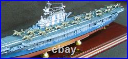 Battleship WW2B25Aircraft Carrier USS Hornet Metal Model Doolittle Raid on Tokyo