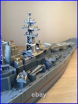 Battleship WWII Era Action Model Nicely Detailed
