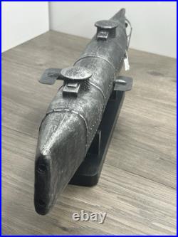 Berkeley Designs Civil War Submarine Display Model H. L. Hunley USA Navy 1864
