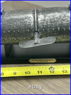Berkeley Designs Civil War Submarine Display Model H. L. Hunley USA Navy 1864