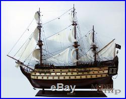 Blackbeard's Queen Anne's Revenge Scaled Display Model Pirate Ship 37