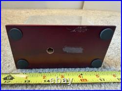 Brass gilded USS Ranger sailboat desk, shelf display. Revolutionary war ship