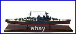 British Royal Navy HMS Hood Battlecruiser WWII Desk Display 1/350 SC Ship Model