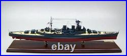 British Royal Navy HMS Hood Battlecruiser WWII Desk Display 1/350 SC Ship Model