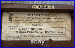 Buff and Buff 1918 US Naval Sextant in Original Mahogany Box