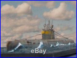Built To Order 1/350 Ww2 German U-boat Type XXI Resin Diorama Casting