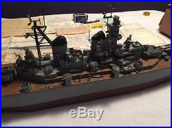Built U. S. S. MISSOURI Wooden Ship Model Kit