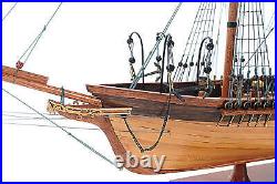 CSS Alabama witho Sail Handmade Wooden Ship Model 31 Long