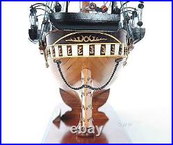 CSS Alabama witho Sail Handmade Wooden Ship Model 31 Long