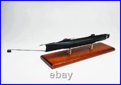 CSS H. L. Hunley Submarine Civil War Desk Top Display Ship Boat 1/24 SC Model