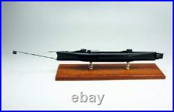 CSS H. L. Hunley Submarine Civil War Desk Top Display Ship Boat 1/24 SC Model