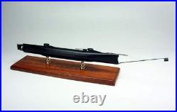 CSS H. L. Hunley Submarine Civil War Desk Top Display Ship Boat 1/24 SC Model