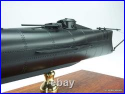 CSS H. L. Hunley Submarine Civil War Desk Top Display Ship Boat 1/24 SC Model