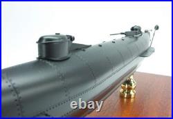 CSS H. L. Hunley Submarine Civil War Desk Top Display Ship Boat 1/24 SC Model
