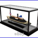 CSS VIRGINIA Civil War Ironclad Confederate Ship Model Boat With Cace Assembled