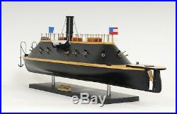 CSS VIRGINIA IRONCLAD WARSHIP 28 Wood Model Collectible Nautical Ship Civil War