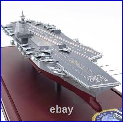 China 18 Fujian aircraft carrier 1/700 Simulation alloy ship Pre-built Model new