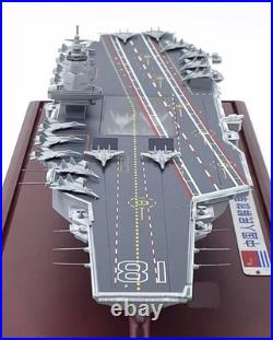 China 18 Fujian aircraft carrier 1/700 Simulation alloy ship Pre-built Model new