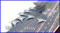 China 18 Fujian aircraft carrier 1/700 Simulation alloy ship Pre-built Model new