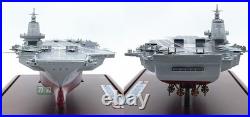 China 18 Fujian aircraft carrier 1/700 Simulation alloy ship Pre-built Model new