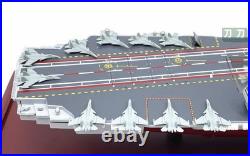 China 18 Fujian aircraft carrier 1/700 Simulation alloy ship Pre-built Model new