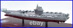 China 18 Fujian aircraft carrier 1/700 Simulation alloy ship Pre-built Model new