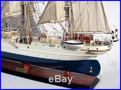 Christian Radich Norwegian Tall Ship Assembled 38 Handmade Wooden Ship Model