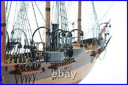 Collectible CSS Alabama witho Sail Handcrafted Wood Ship
