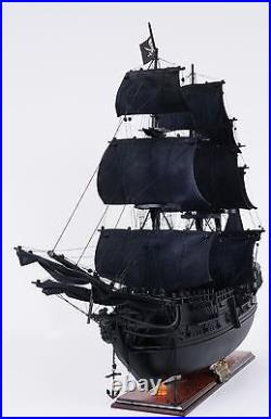 Collectible OMH Black Pearl Pirate Model Ship Small
