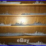 Collection of 15 Navis Neptune 1250 scale Waterline Ship Models