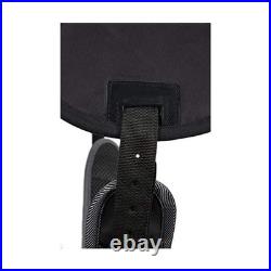 Comfort Plus Bareback Pad, Black, 21-3/4 in x 22, Horse Tack